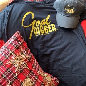 Goal Digger Black & Gold Custom T-Shirt